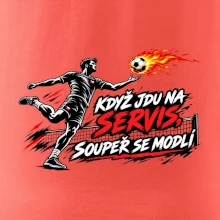 Nohejbalový pekelný servis