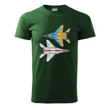 Mig 29 Fulcrum ze spoda a ze zhora