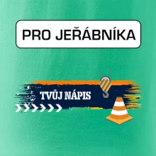 Stavba - vlastní nápis - jeřábník