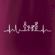 EKG rodina - kluk holka