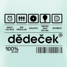 Čárový kód dědeček