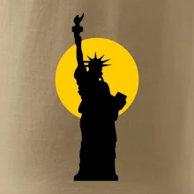 Socha svobody slunce