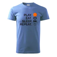 Hokejbal - Play eat sleep repeat