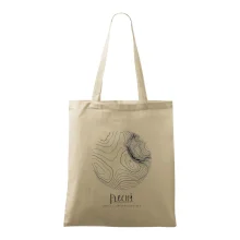 Plechý - vrstevnice v kruhu