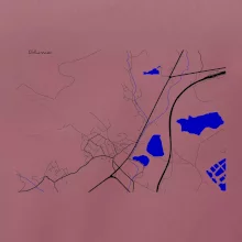 Chlumec 403 39 mapa s vodními toky