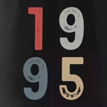 Vintage číslice 1995