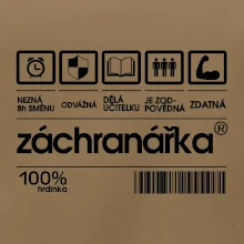 Čárový kód záchranářka