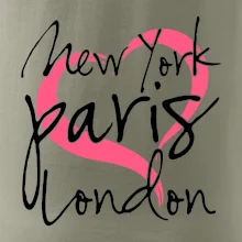 I love NYC Paris London