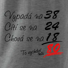 Vypadá, cítí se, chová se - 80 let