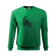 MTB kreslený cyklista