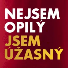 Nejsem opilý jsem úžasný