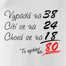 Vypadá, cítí se, chová se - 80 let