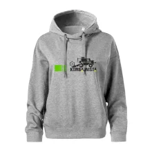 Kombajnista zelená a žlutá