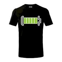 Rodinná trika - baterie táta - dítě