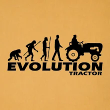 Evoluce traktor