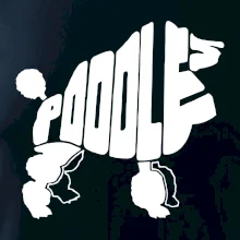 Pudl - nápis v těle Pudl - nápis v těle