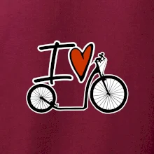 I love koloběžka velké a malé kolo