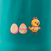 Evoluce vajíčka - velikonoce - kuře