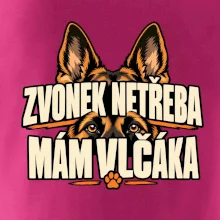 Zvonek netřeba mám vlčáka