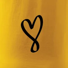 Srdce nekonečno na prso