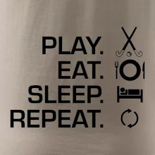Play eat sleep repeat pozemní hokej