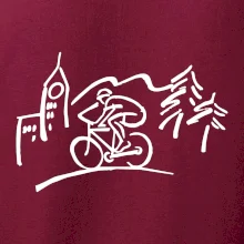 Cyklista na výletě