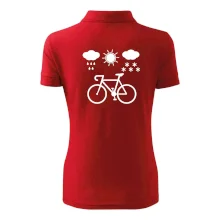 Cyklista za každého počasí