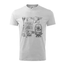 Geodet teodolit dron