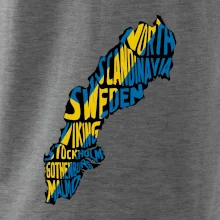 Mapy - názvy měst - Švédsko