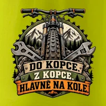 Do kopce z kopce hlavně na kole