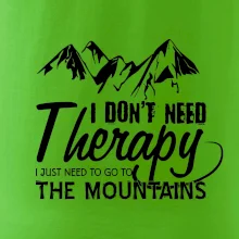 I dont need therapy - Mountains - Nepotřebuji terapii - Hory