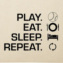 Play Eat Sleep Repeat tenis