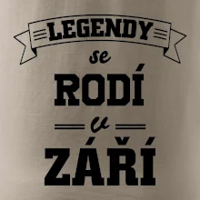 Legendy se rodí v září