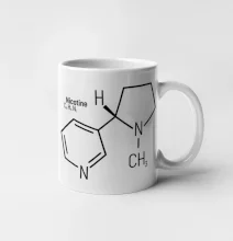 Molekulární struktura Nikotin