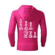 Šachové figurky kreslené