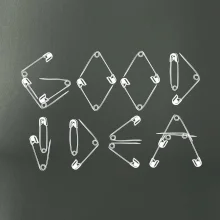 Good Idea nápis zavírací špendlík