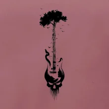 Kytara strom a lebka