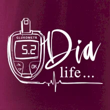 D I A Life - kreslený glukometr D I A Life - kreslený glukometr