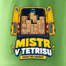 Mistr v tetrisu pro dodávky