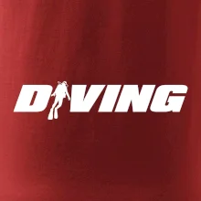 Diving nápis potápěč