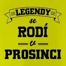 Legendy se rodí v prosinci