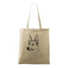 Německý ovčák černá kresba