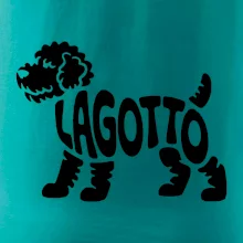 Lagotto nápis v těle