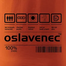 Čárový kód - Oslavenec