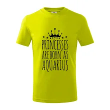 Princesses are born as Aquarius - Vodnář