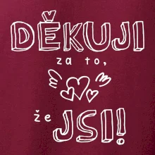 Děkuji za to, že jsi
