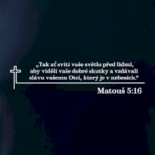 Citáty z bible - Matouš 5:16