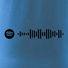 Spotify kód na prsu