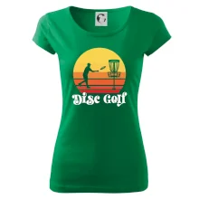 Disc golf postava vintage Disc golf postava vintage