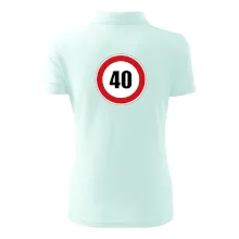 Dopravní značka - omezení rychlosti 40